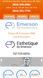Mobile Screenshot of emersonbraces.com